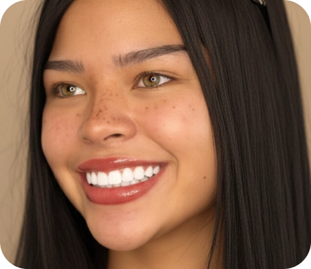 Smiling woman
