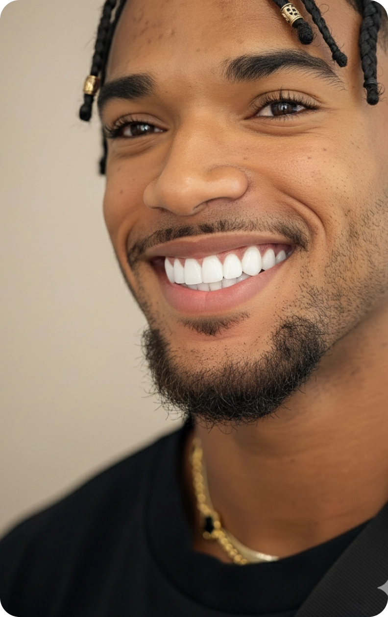 Men Smile